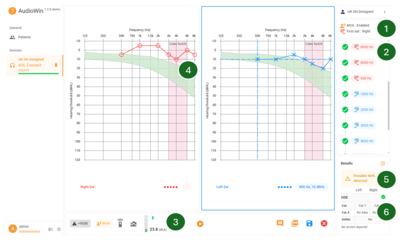 Occupational Health Audiometer